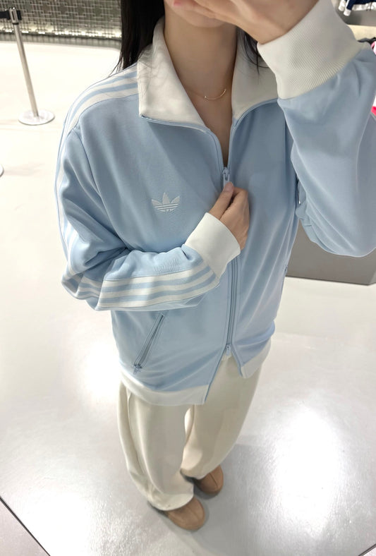 adidas Originals Adicolor Classics Beckenbauer Track Jacket-baby blue
