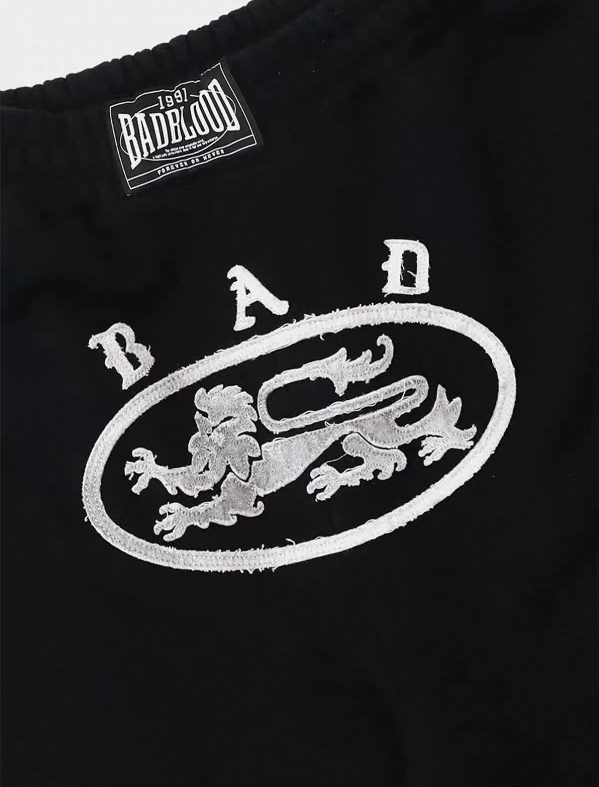 Badblood Lion Patch 2 Way Curved Jogger -