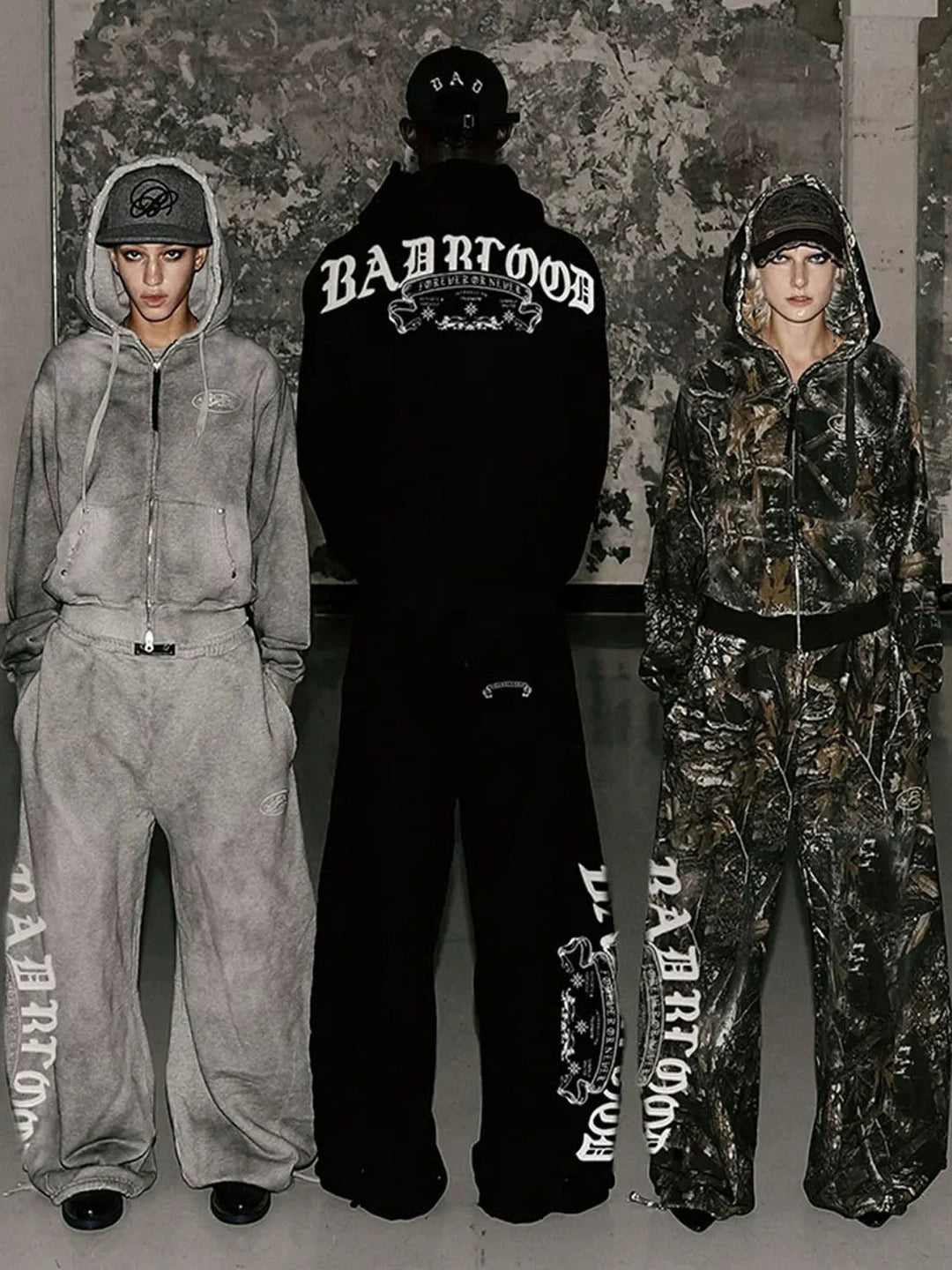 Badblood BCAC Big Logo Curved Sweatpants