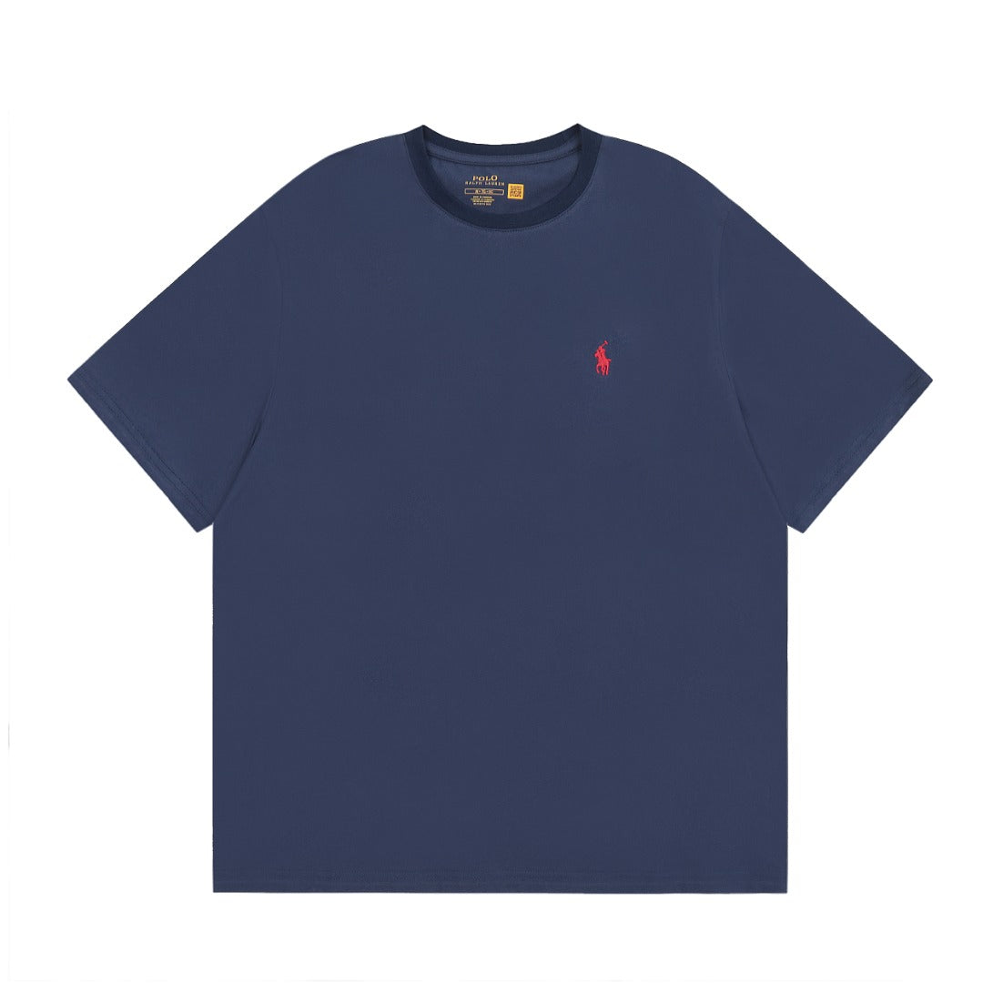 Polo Ralph Lauren Classic Crew Neck T-Shirt with Pony Embroidery(男女同款)￼