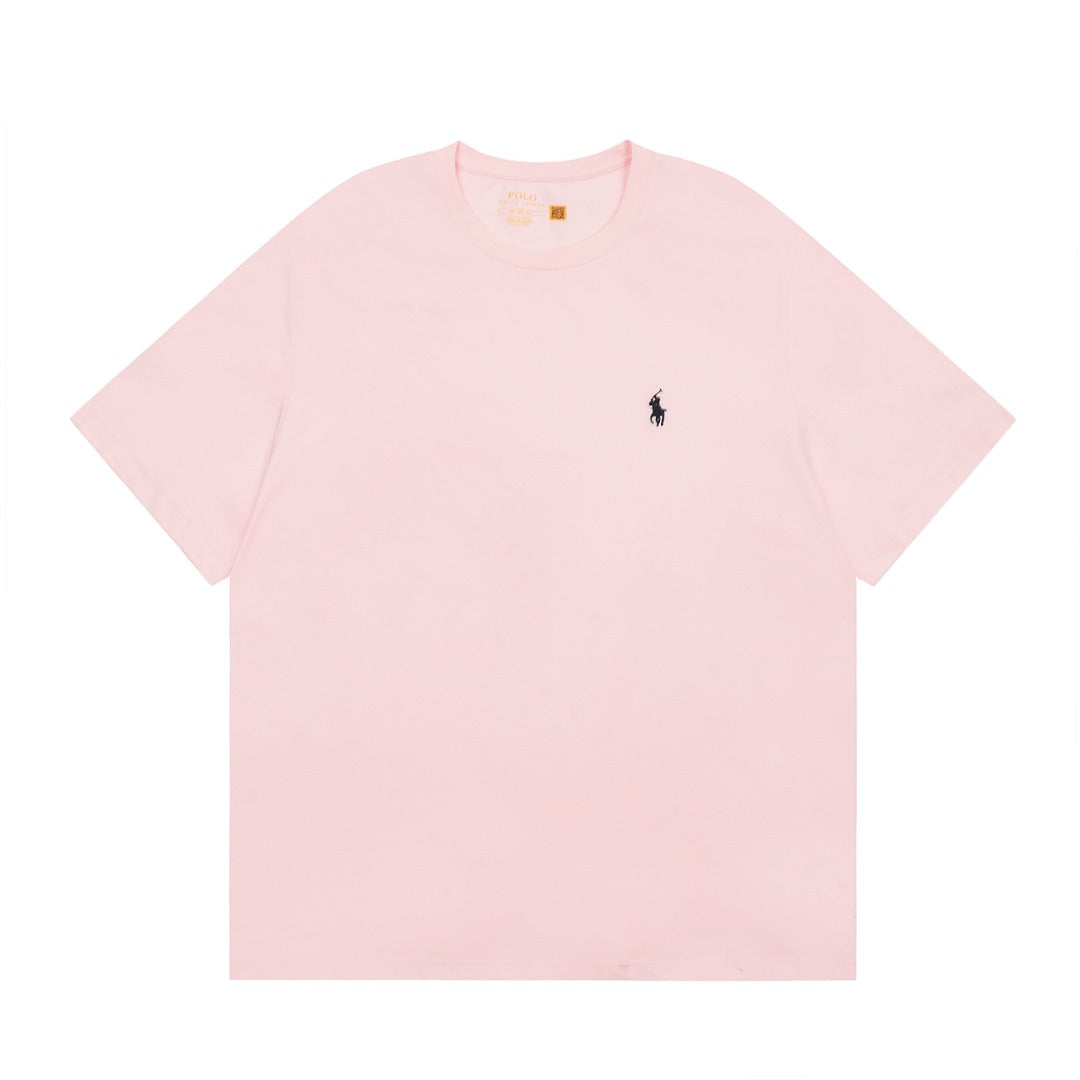 Polo Ralph Lauren Classic Crew Neck T-Shirt with Pony Embroidery(男女同款)￼
