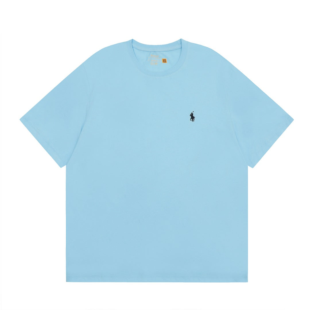 Polo Ralph Lauren Classic Crew Neck T-Shirt with Pony Embroidery(男女同款)￼