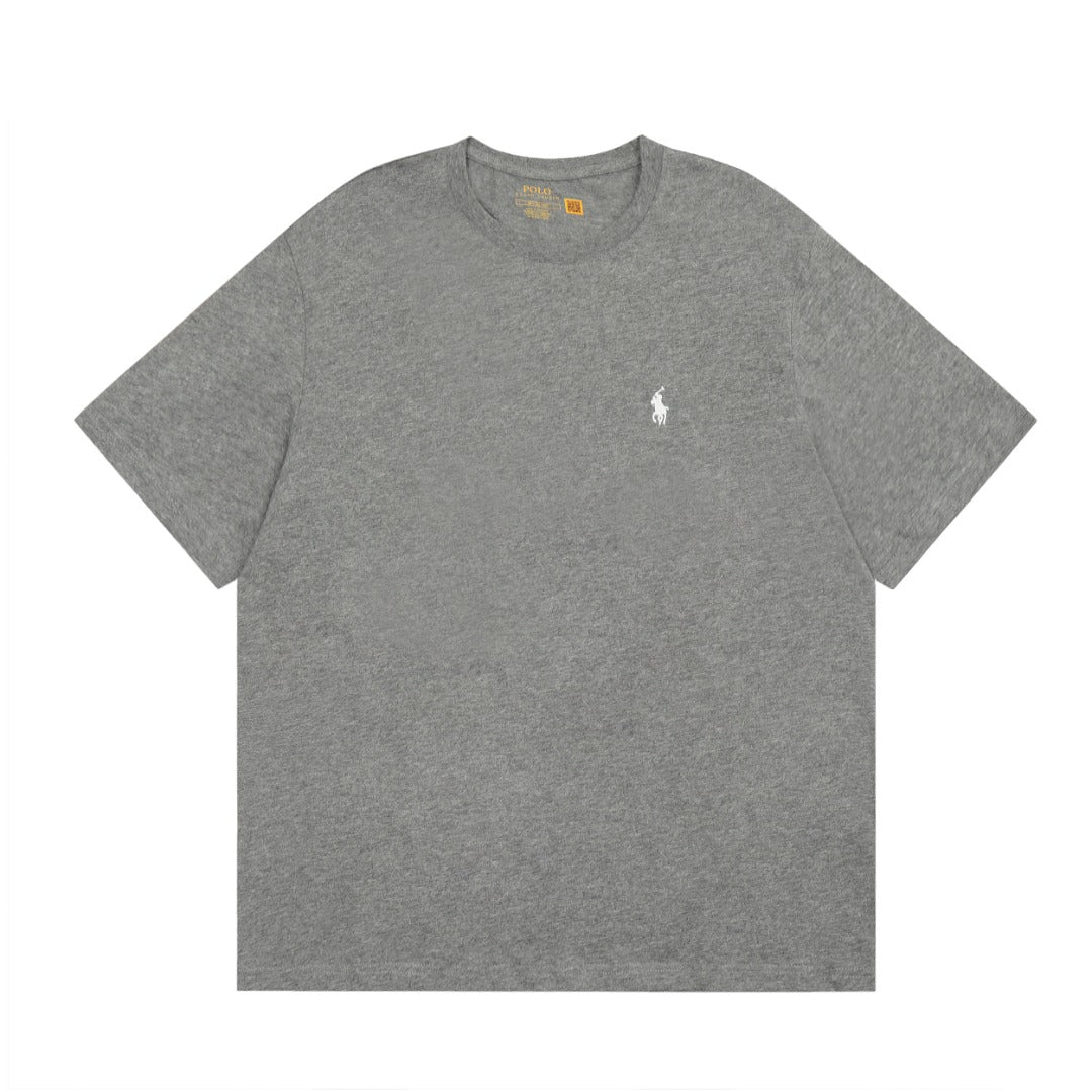 Polo Ralph Lauren Classic Crew Neck T-Shirt with Pony Embroidery(男女同款)￼