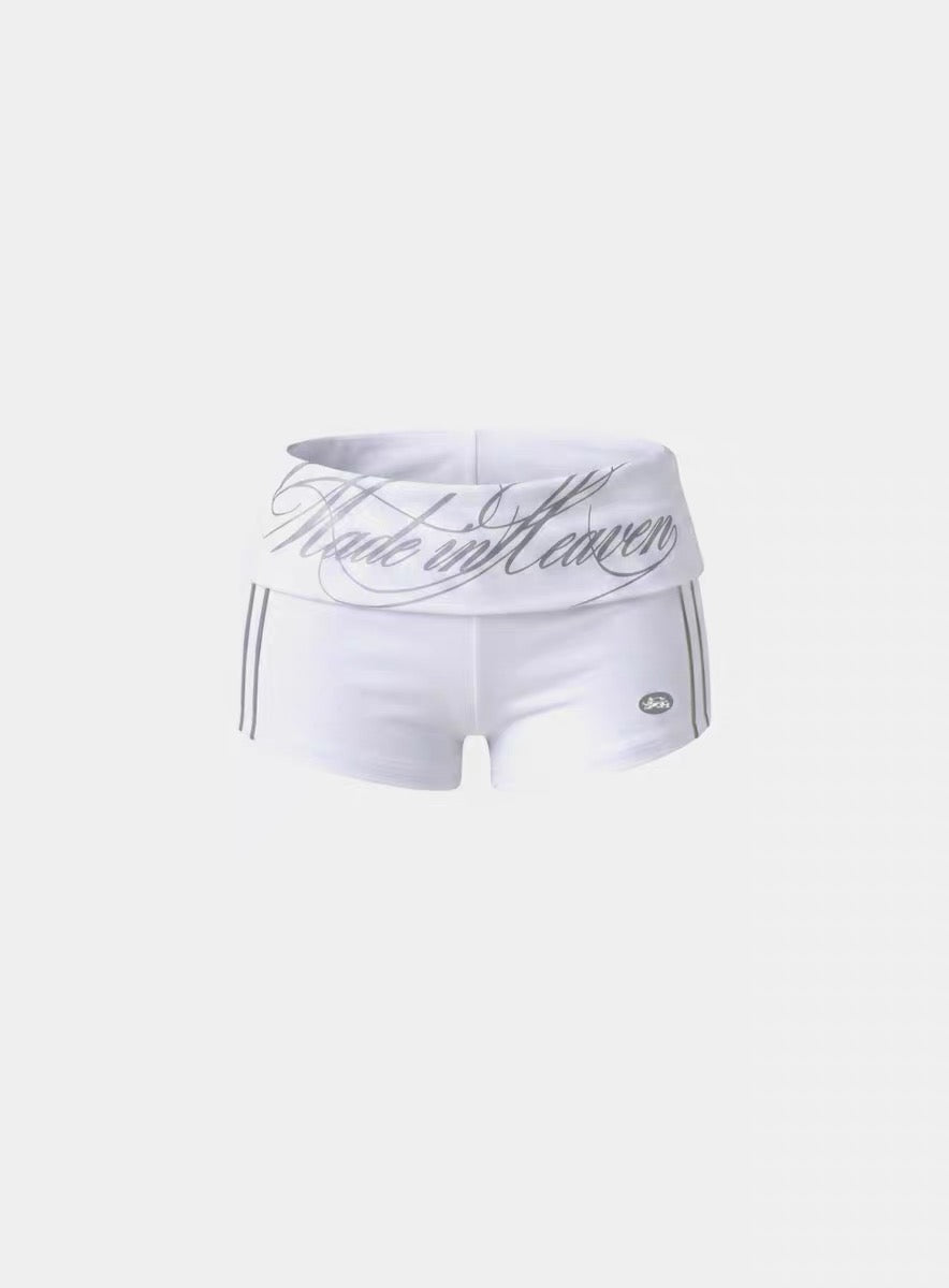 Badblood Made in Heaven Fold-Over Shorts