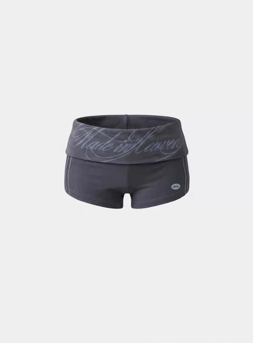 Badblood Made in Heaven Fold-Over Shorts