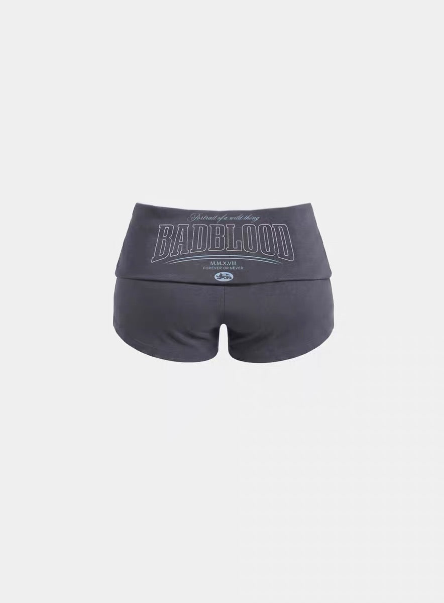 Badblood Made in Heaven Fold-Over Shorts