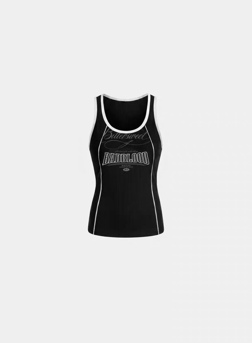 Badblood Bittersweet Ribbed Tank Top