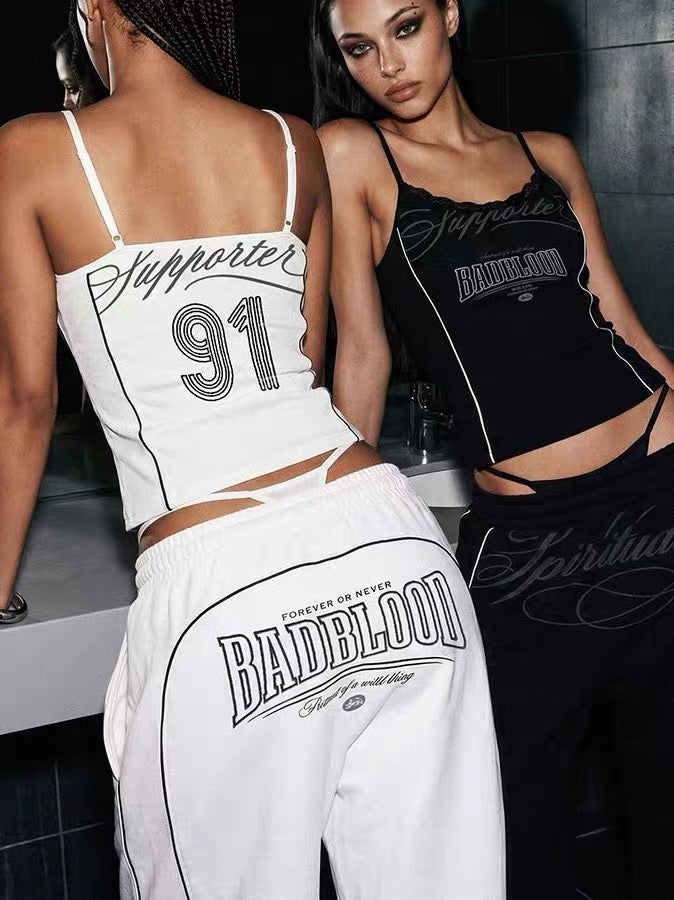 Badblood Supporter 91 Lace Trim Camisole