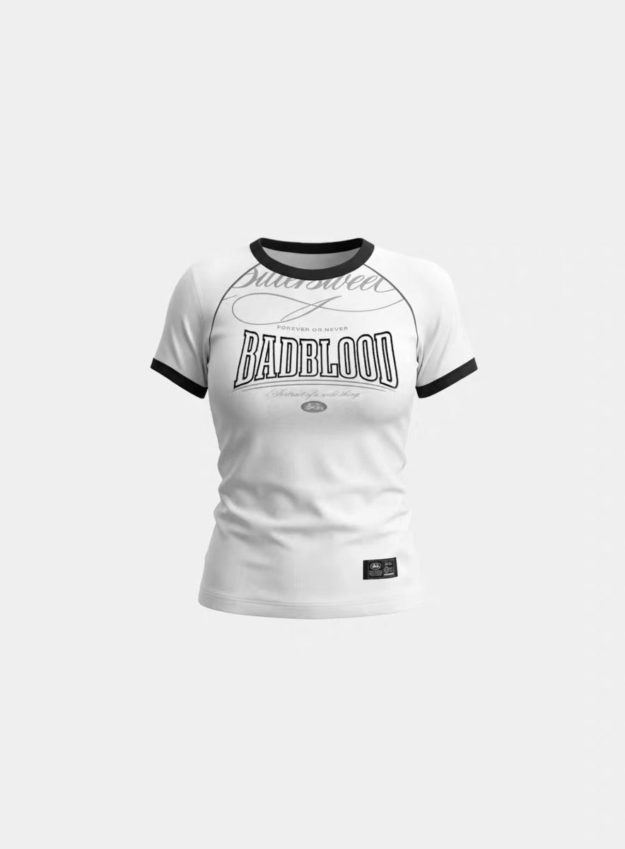 Badblood Bittersweet Ringer Crop T-shirt