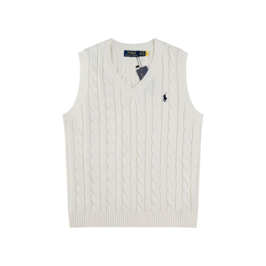 Polo PoLo Cable-Knit Cotton Sweater Vest