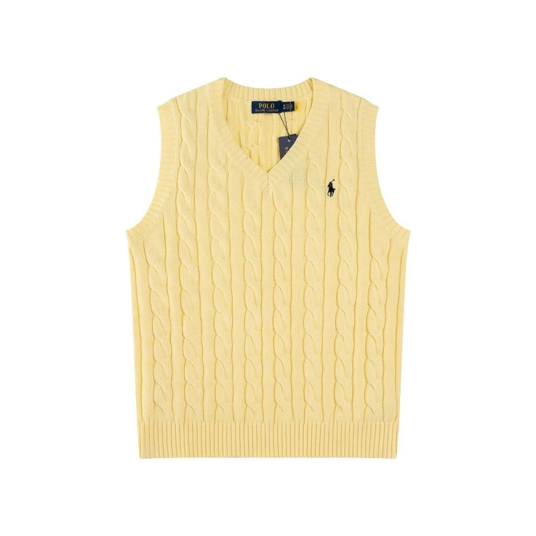 Polo PoLo Cable-Knit Cotton Sweater Vest