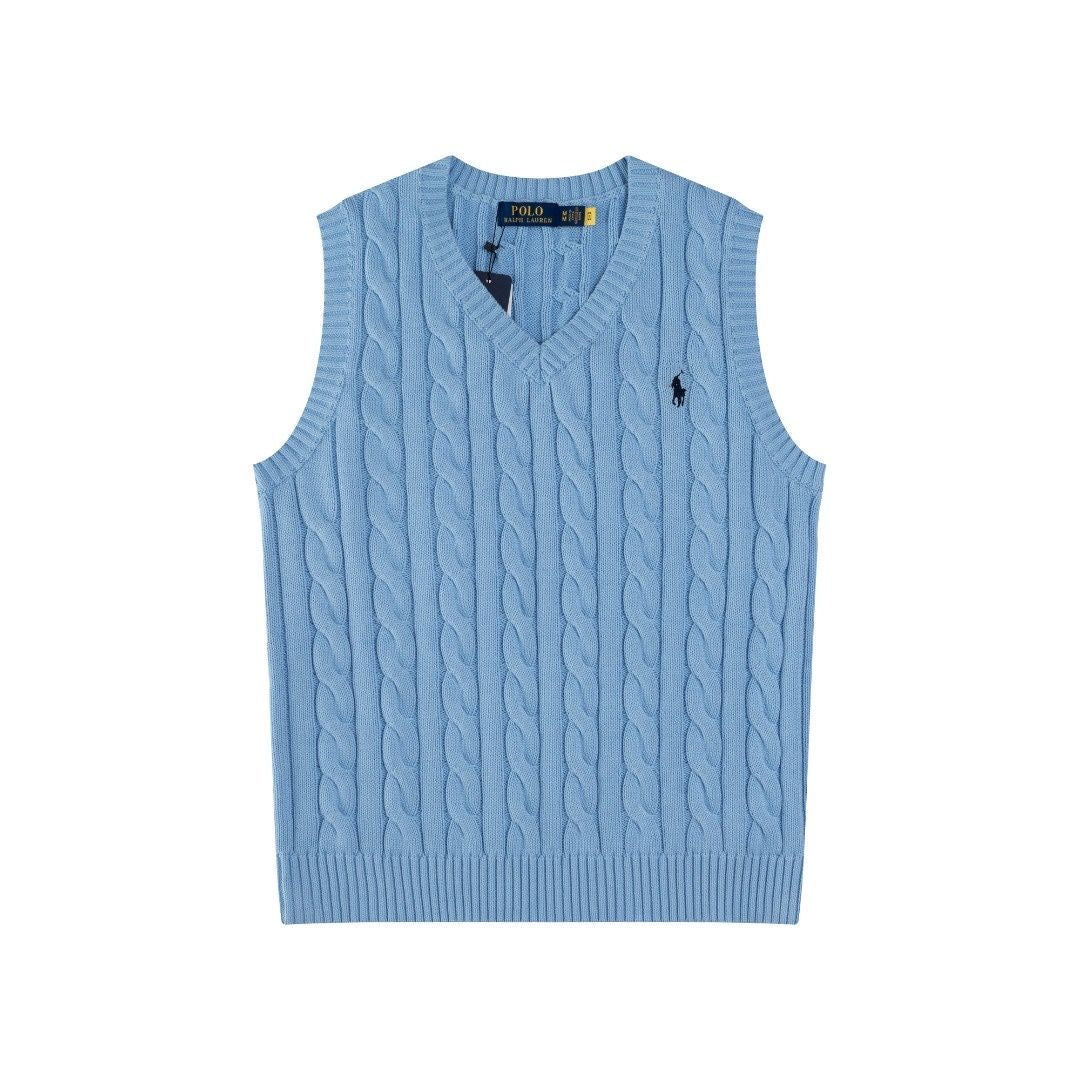 Polo PoLo Cable-Knit Cotton Sweater Vest