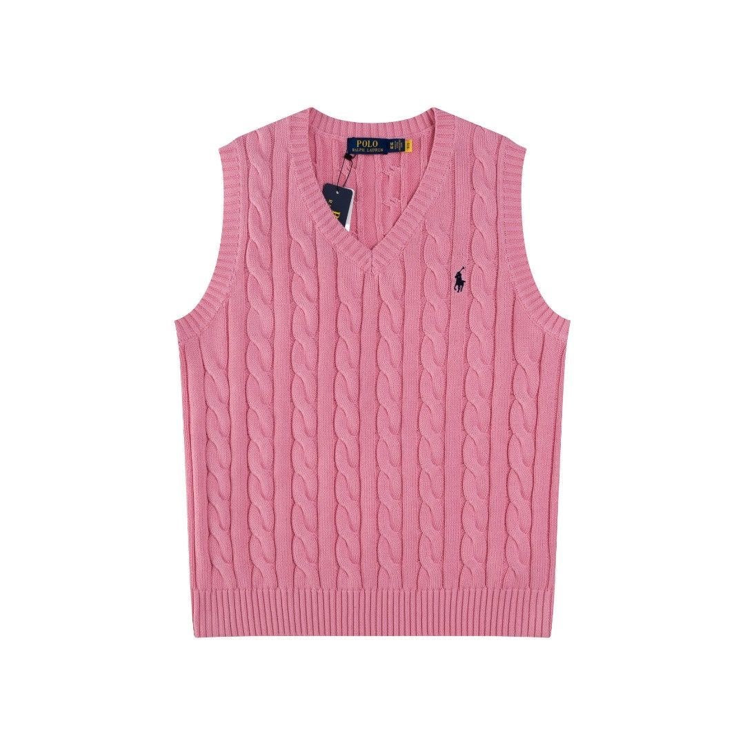 Polo PoLo Cable-Knit Cotton Sweater Vest