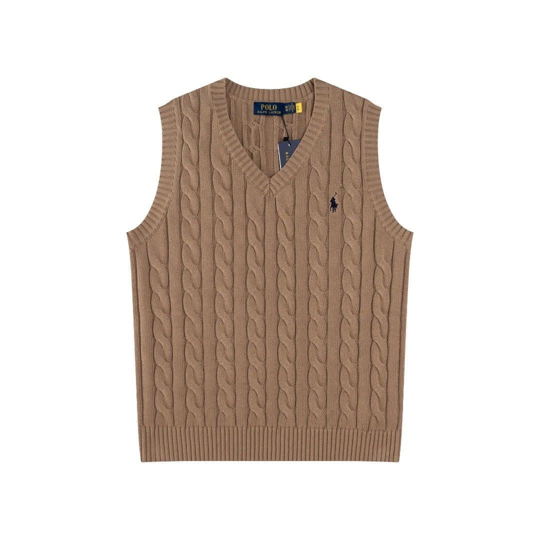 Polo PoLo Cable-Knit Cotton Sweater Vest