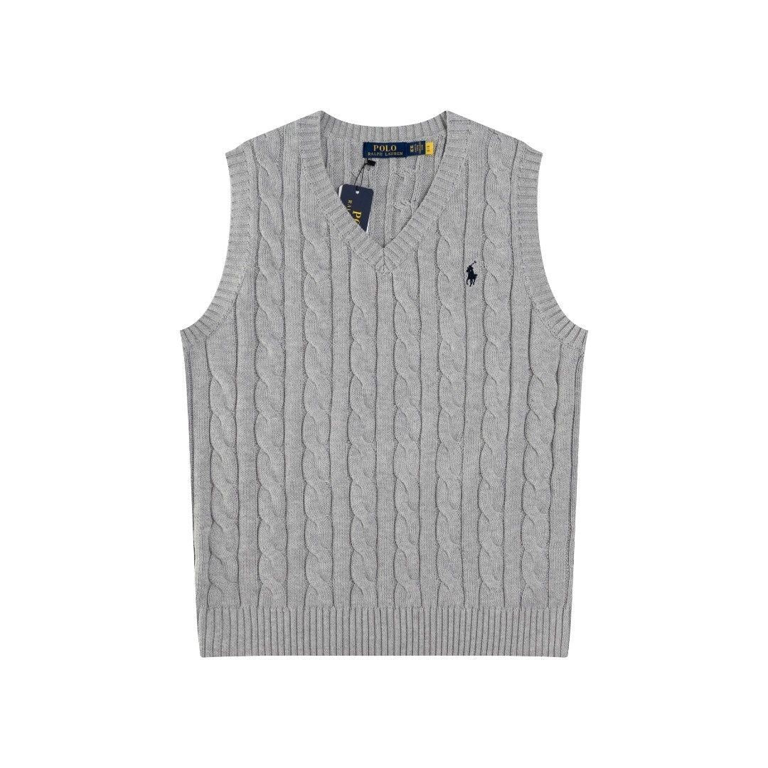 Polo PoLo Cable-Knit Cotton Sweater Vest