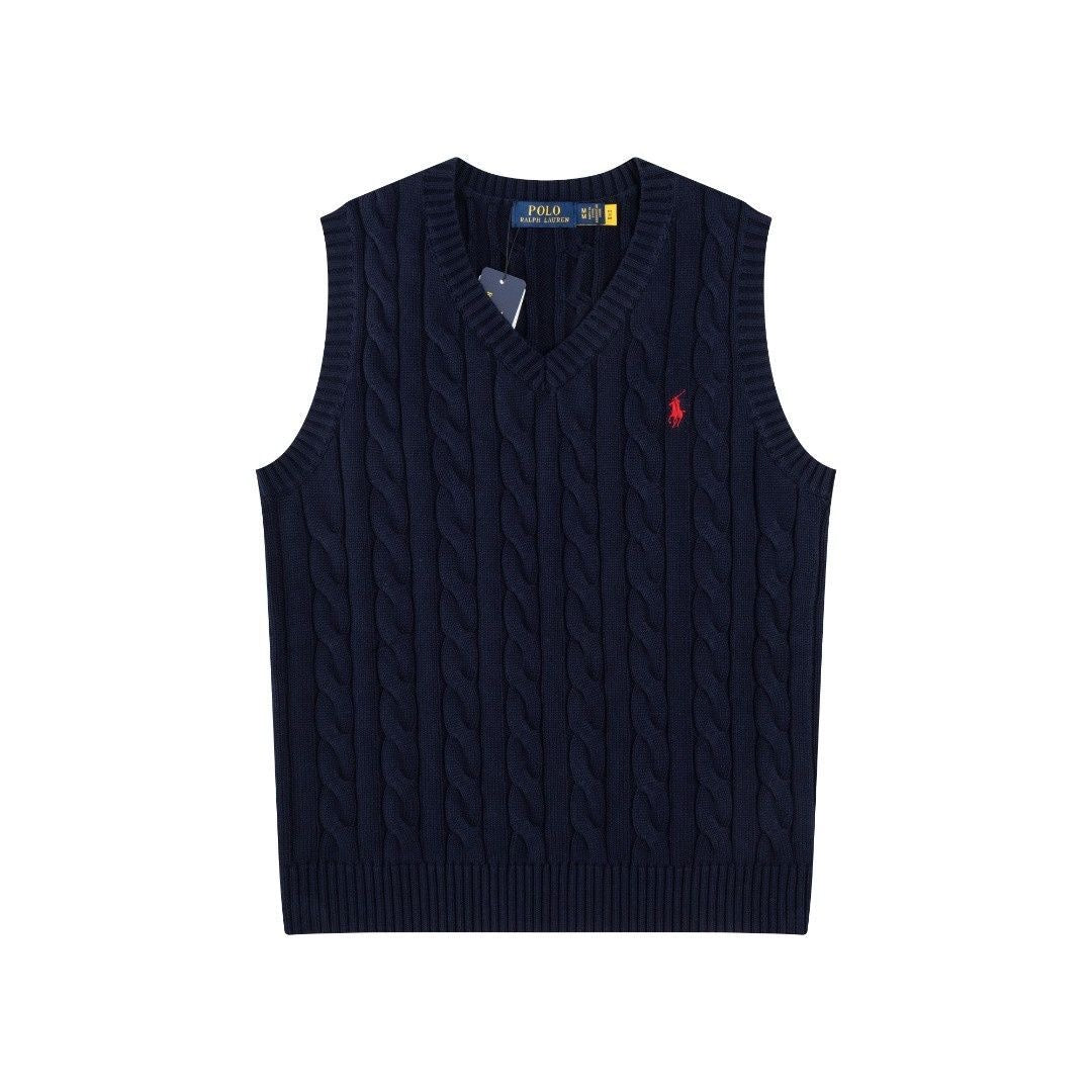 Polo PoLo Cable-Knit Cotton Sweater Vest