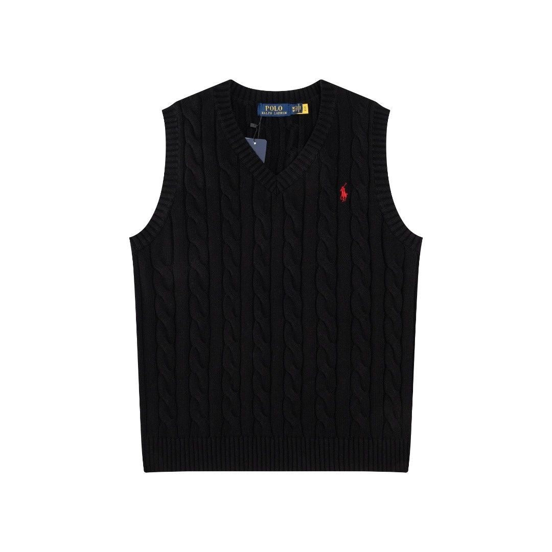 Polo PoLo Cable-Knit Cotton Sweater Vest