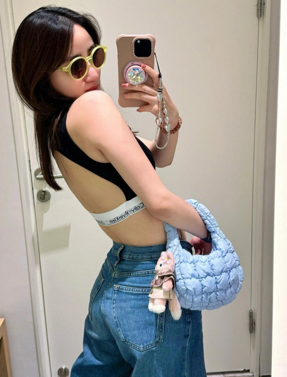 Calvin Klein Underwear Modern Cotton Open Back Bralette