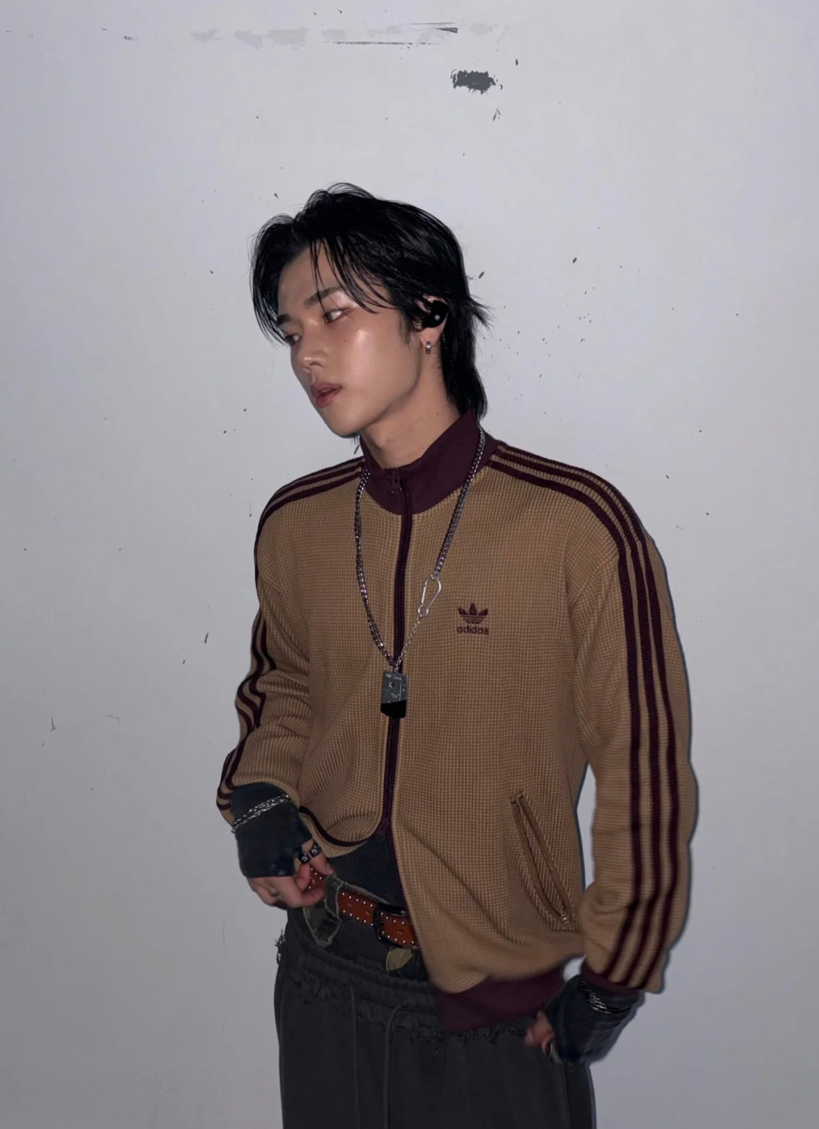 ADIDAS KNIT TRACK TOP