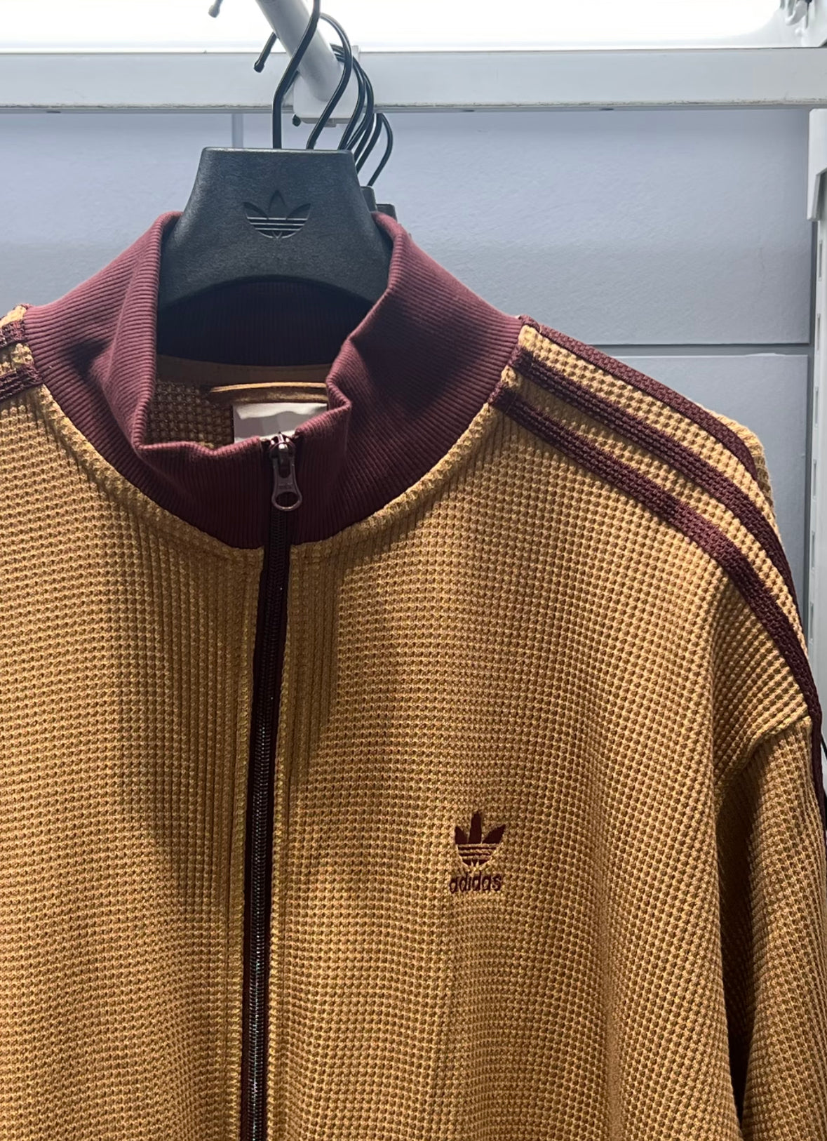 ADIDAS KNIT TRACK TOP