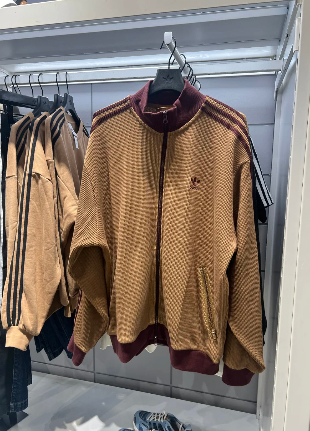 ADIDAS KNIT TRACK TOP