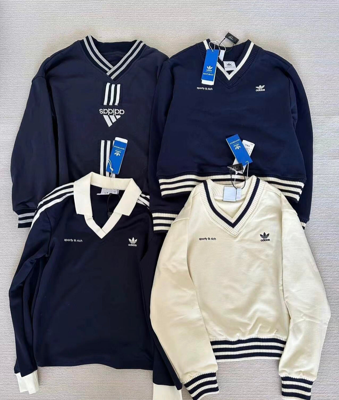 ADIDAS X Sporty & Rich Sweater