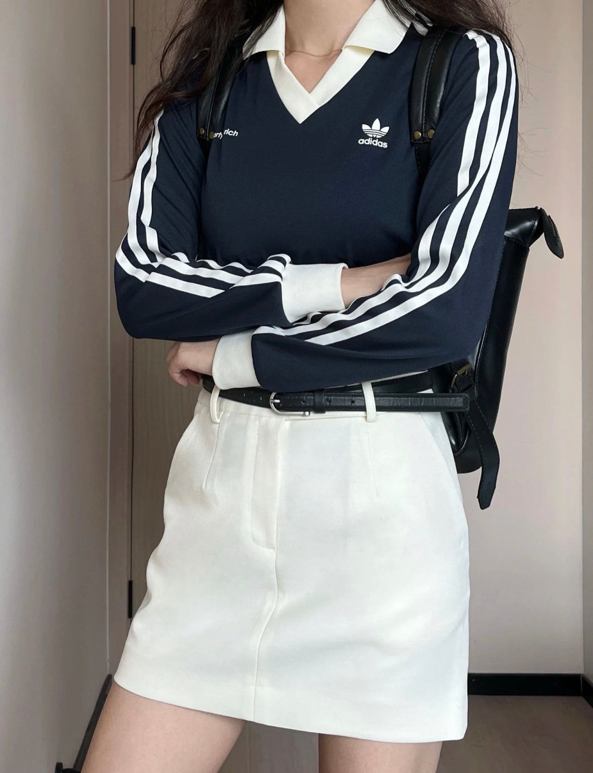 ADIDAS X SPORTY & RICH LONG SLEEVE SOCCER JERSEY