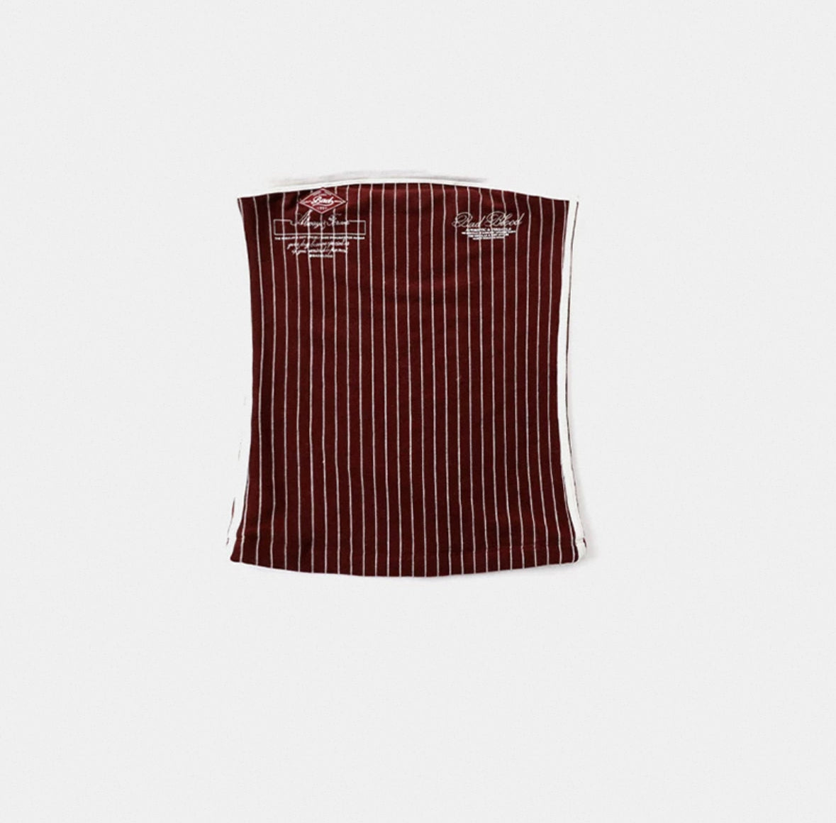 Badblood Classic Logo Stripe Tube Top