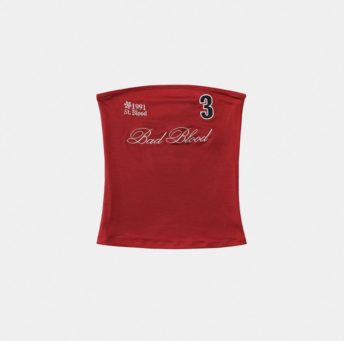 Badblood [w-tnk25-019] Classic Logo Tube Top