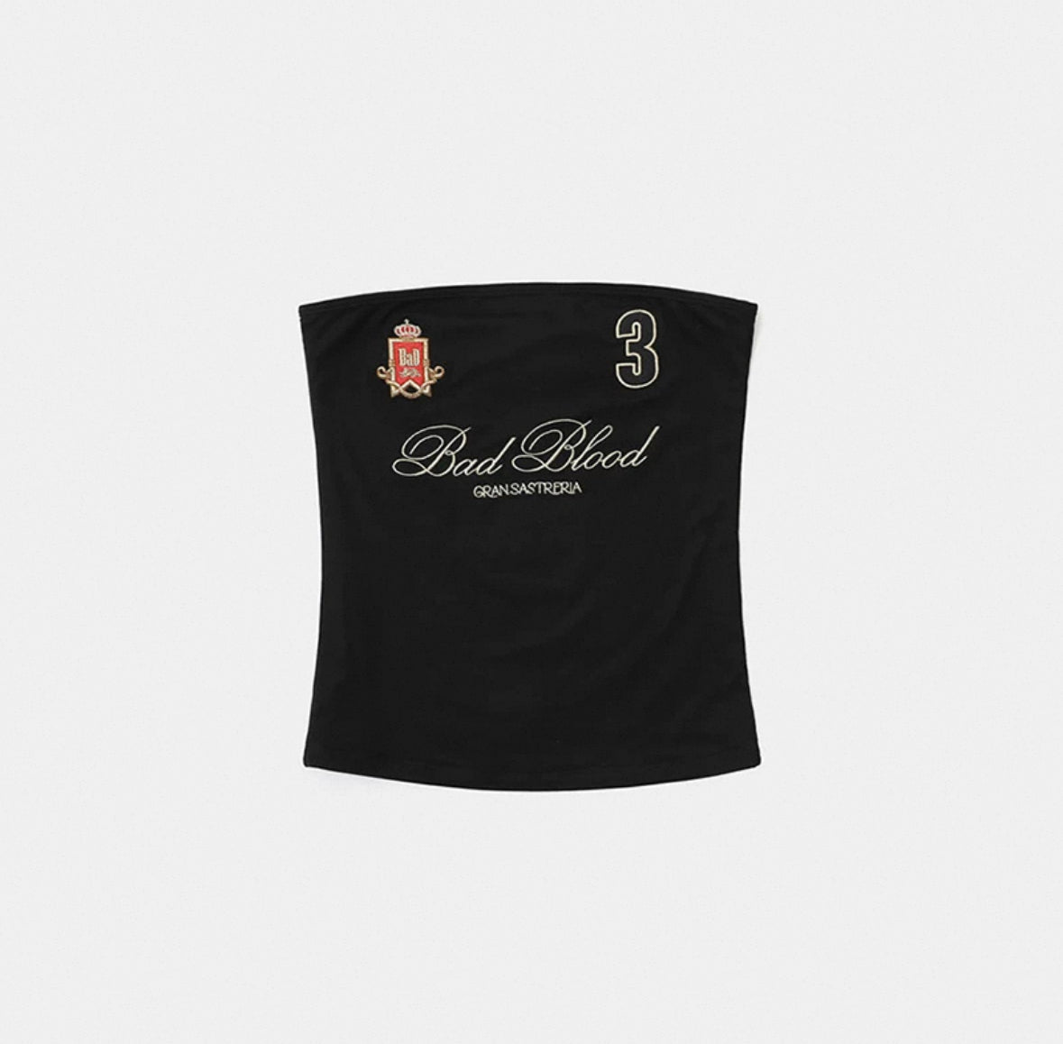 Badblood [w-tnk25-019] Classic Logo Tube Top
