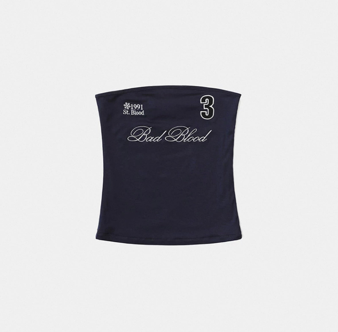 Badblood [w-tnk25-019] Classic Logo Tube Top