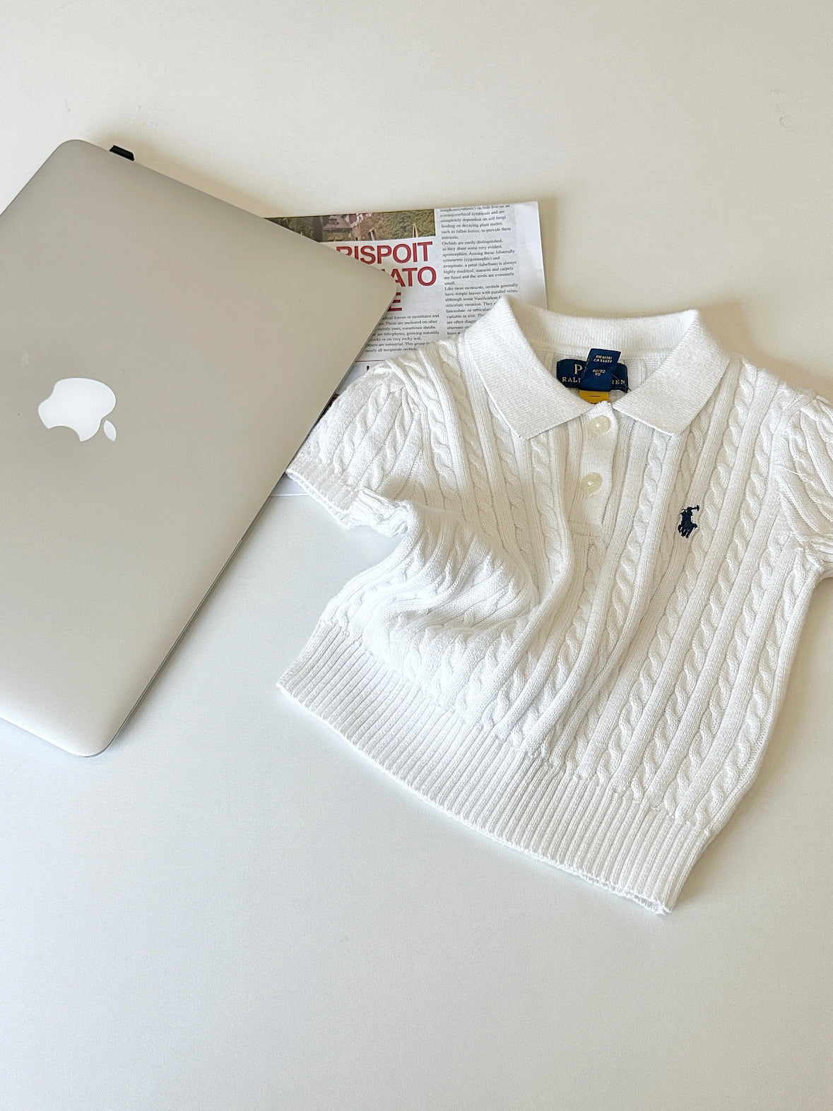 Polo Sweater(polo領大麻花)