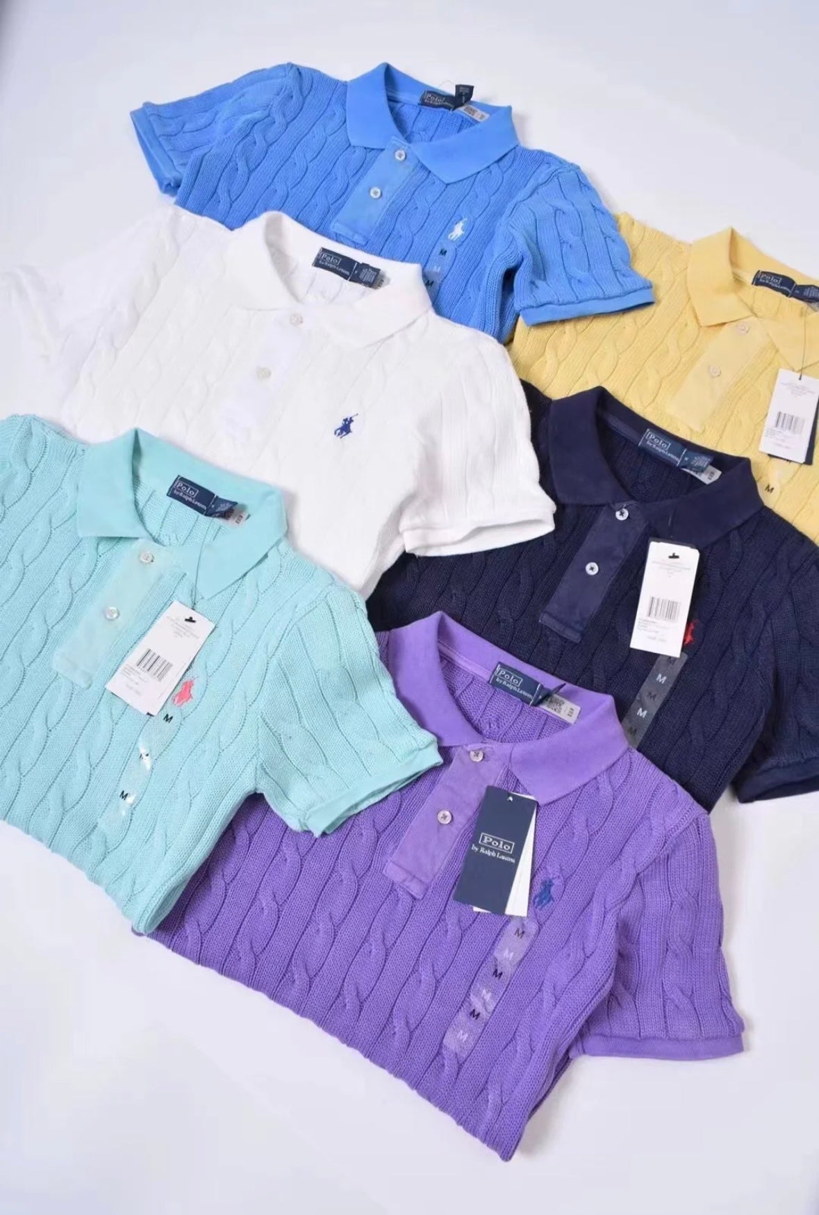 Polo Sweater(polo領大麻花)