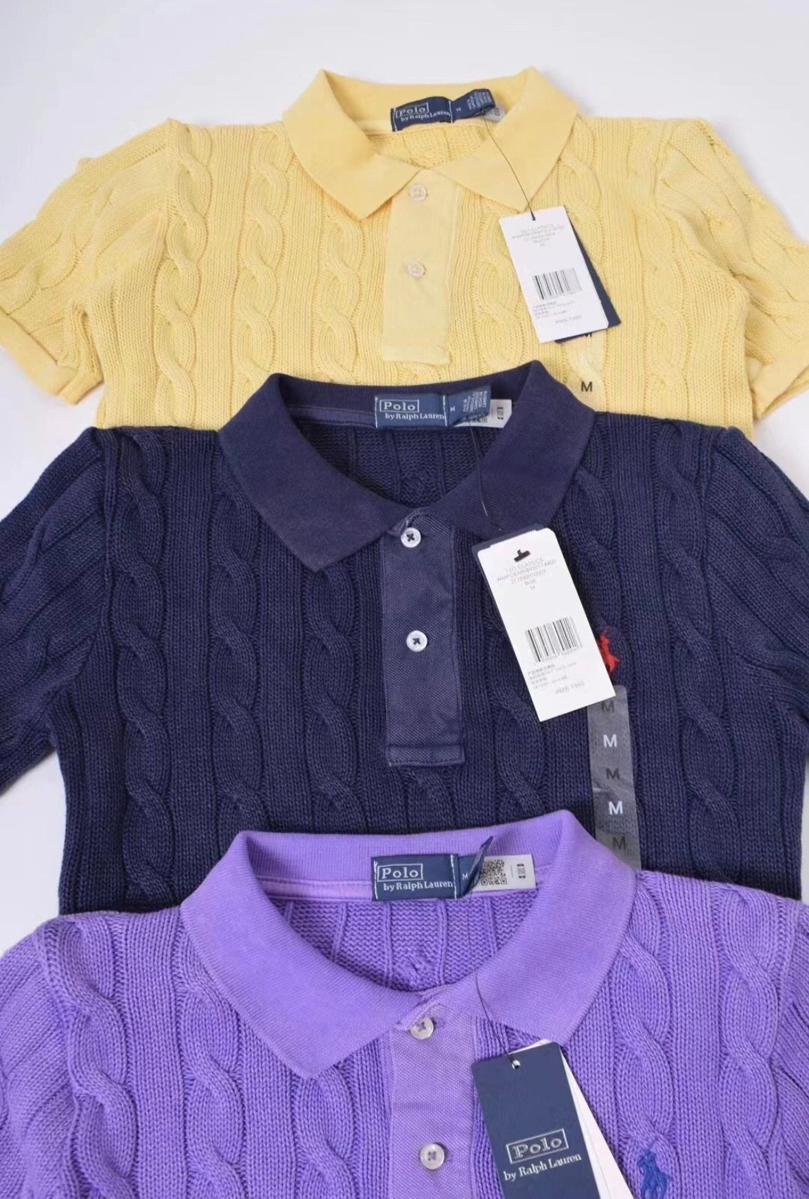 Polo Sweater(polo領大麻花)