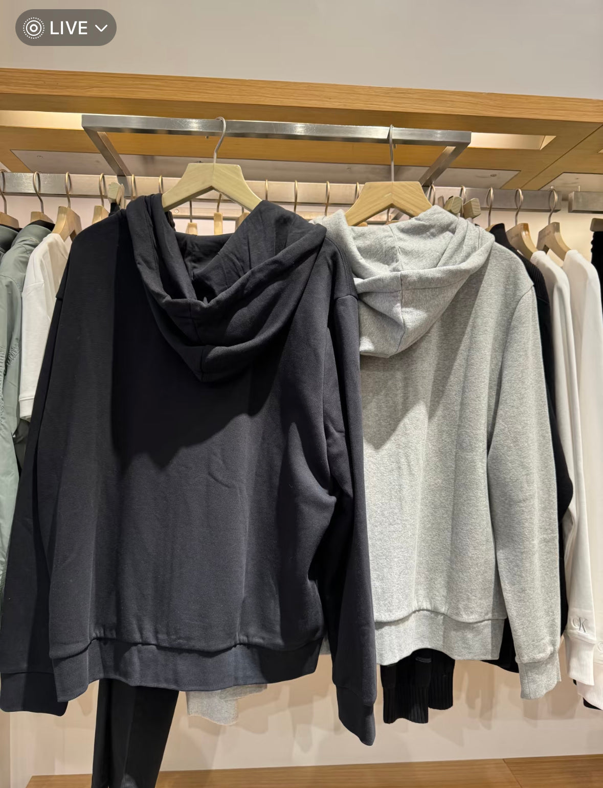 Calvin Klein Relaxed Fit Archive Logo Fleece Full Zip Hoodie