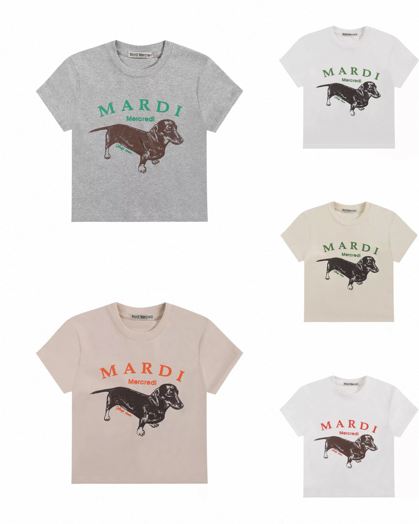 Mardi Tee 短款