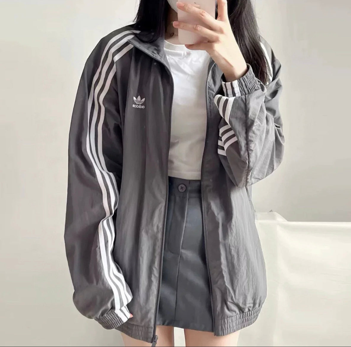 Adidas Jacket-Grey