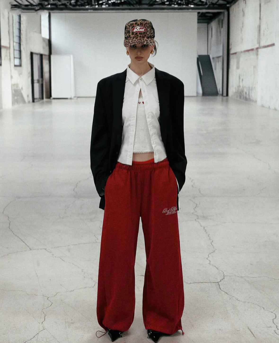 Classic Logo 2 Way Curved Jogger Trousers