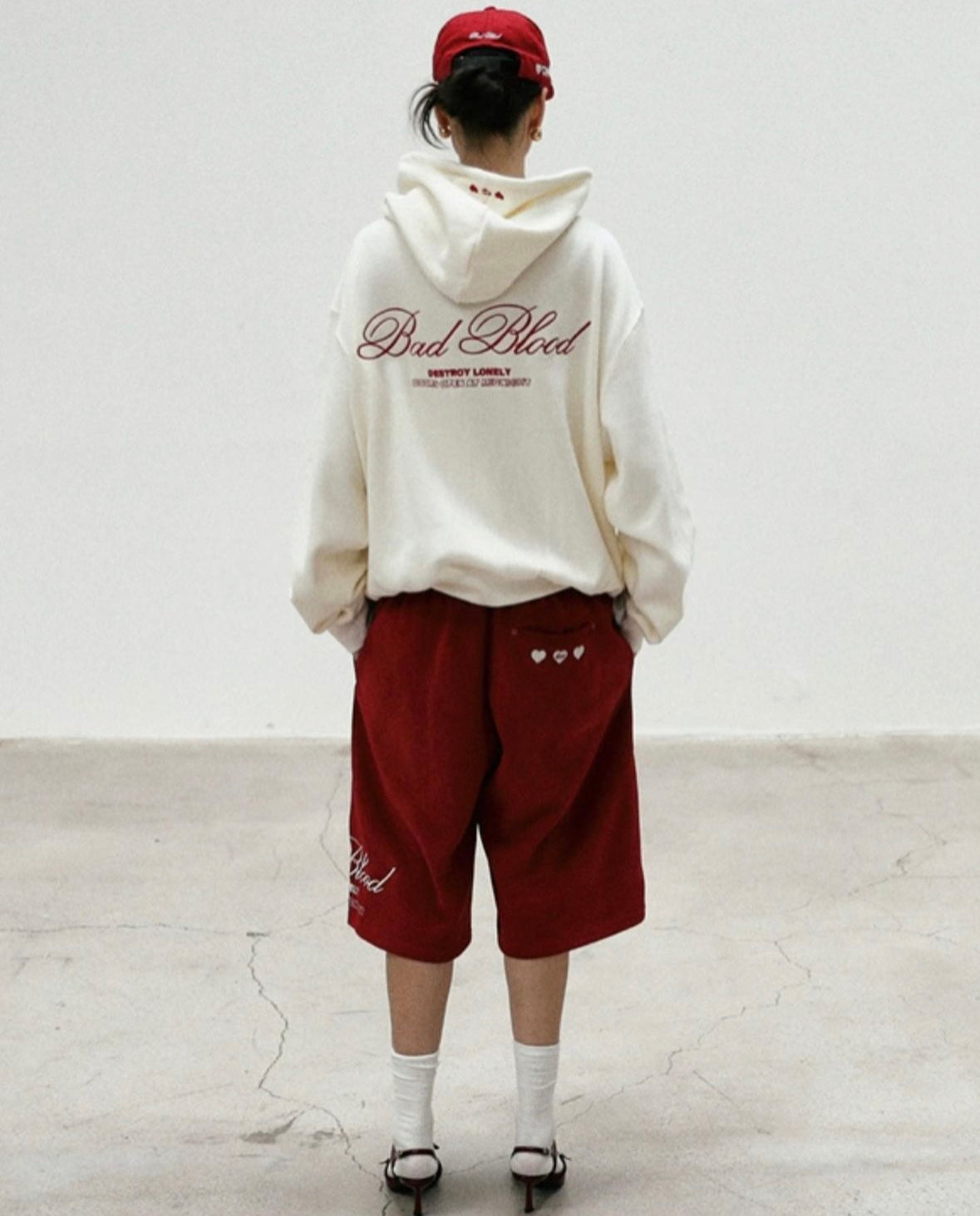 ［w-hde24-021] Classic Logo Hooded Zip-Up