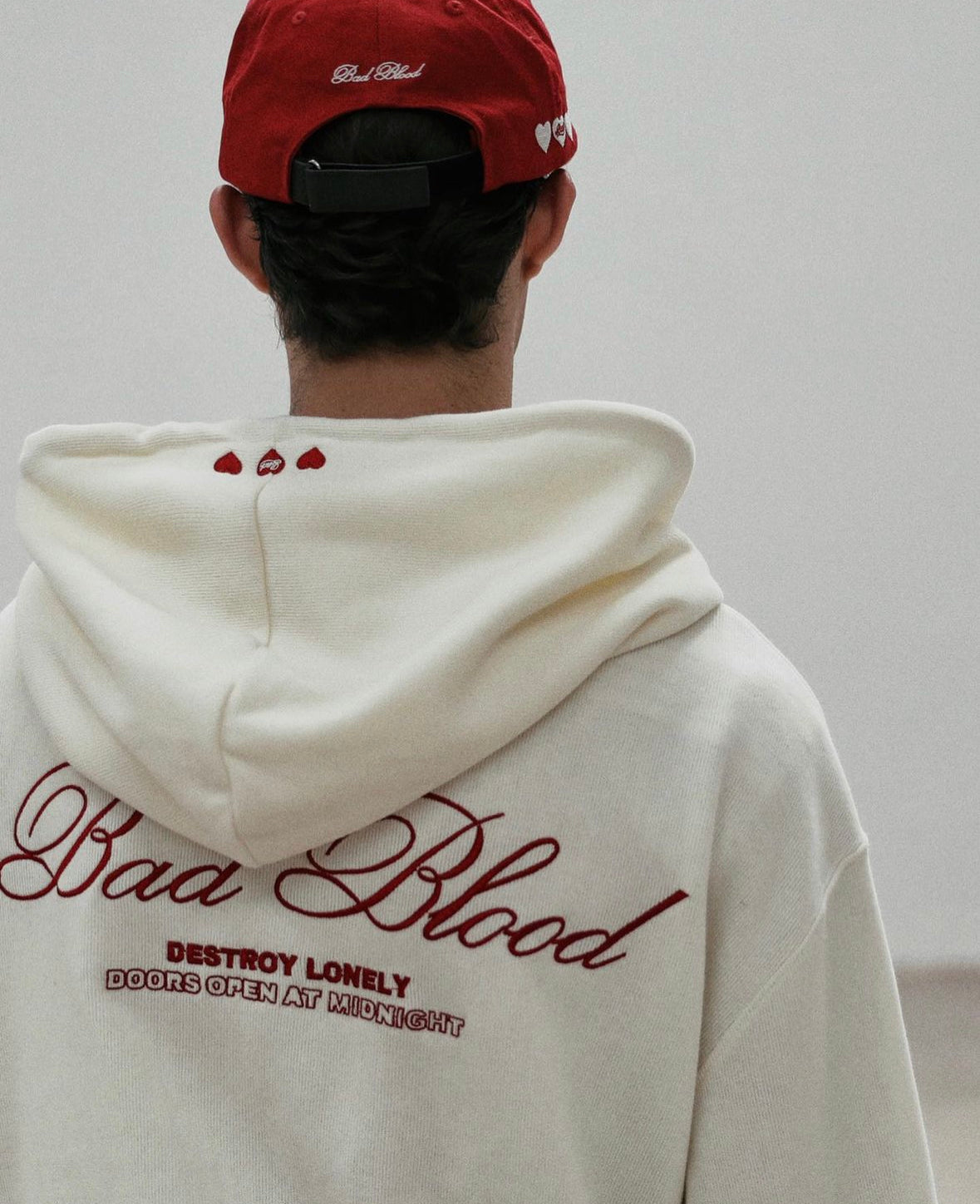 ［w-hde24-021] Classic Logo Hooded Zip-Up