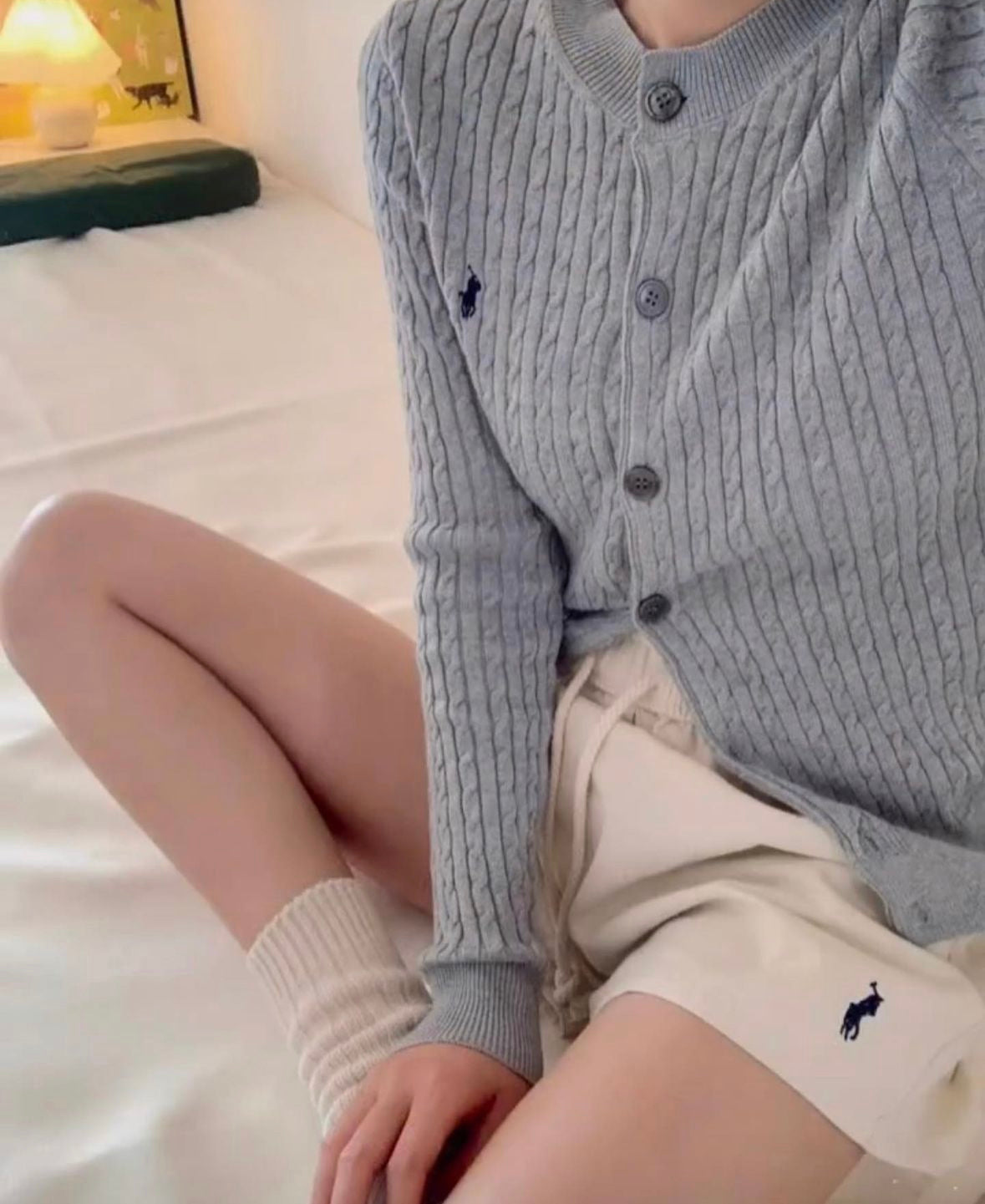 Polo girls Cable knit cardigan