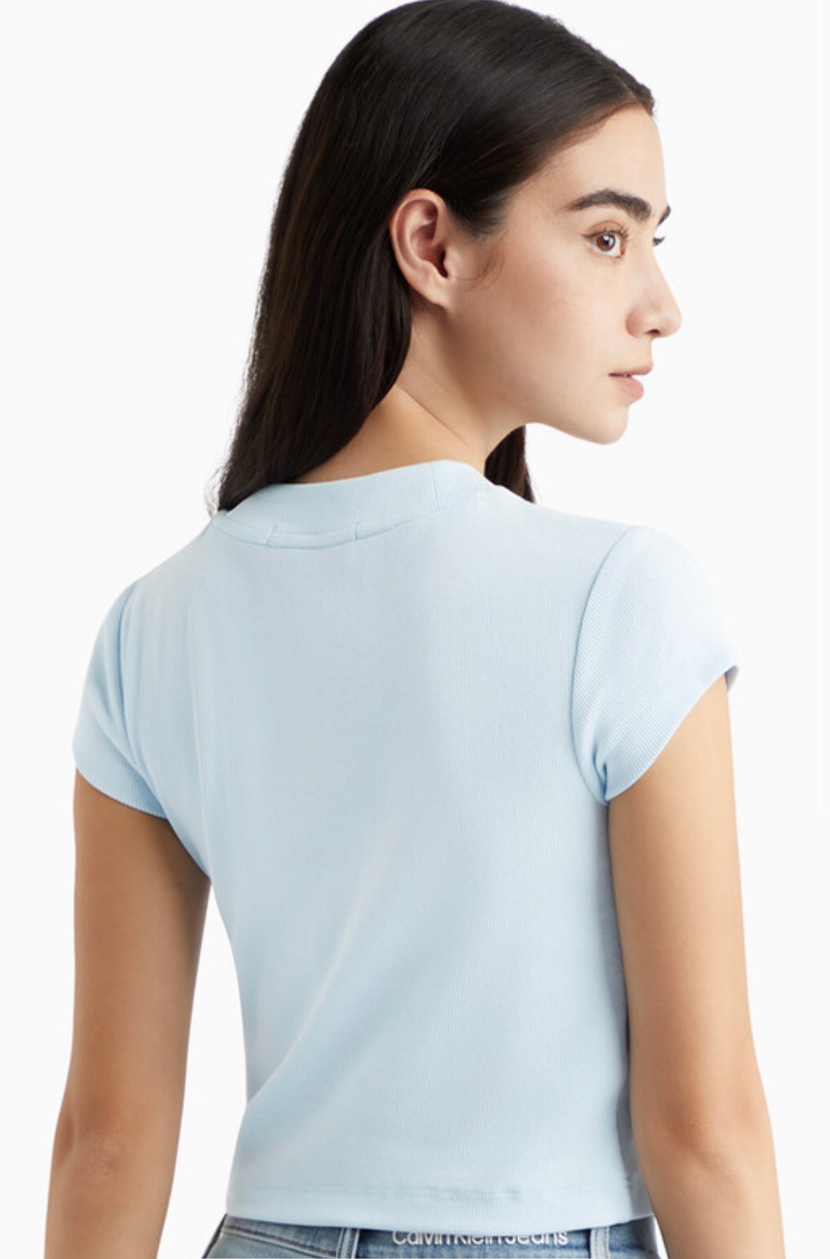 Calvin Klein Jeans  Monogram Tee- Baby Blue