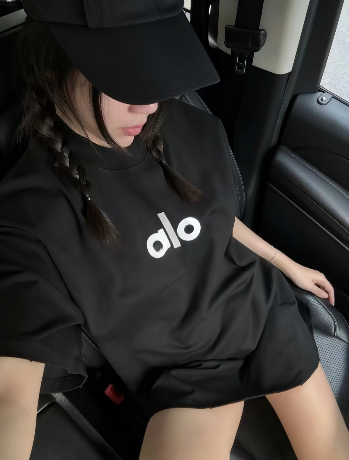 Alo Front and back logo T-shirt