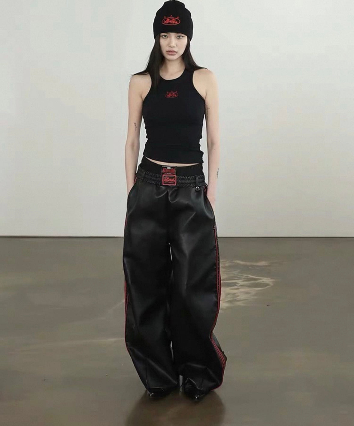 Badblood Mystic Tank Slim Fit - Red
