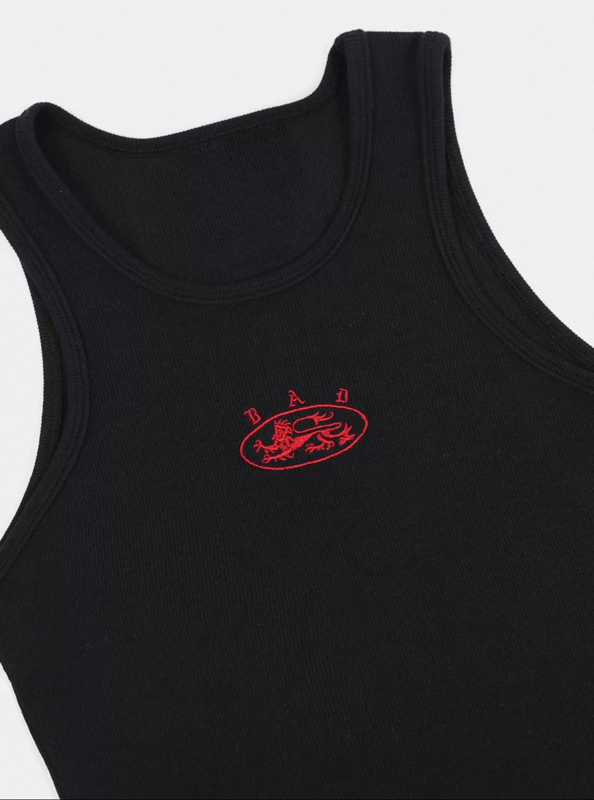 Badblood Mystic Tank Slim Fit - Red