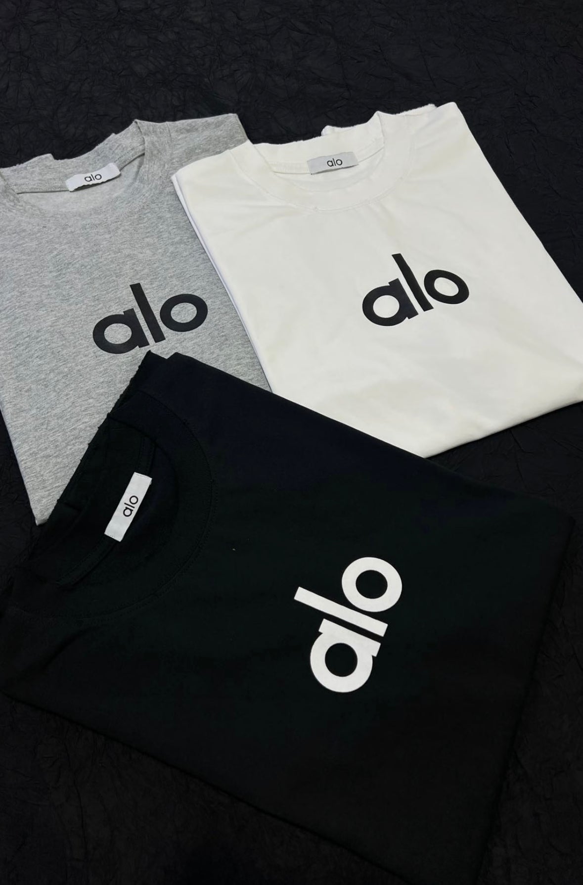 Alo Front and back logo T-shirt
