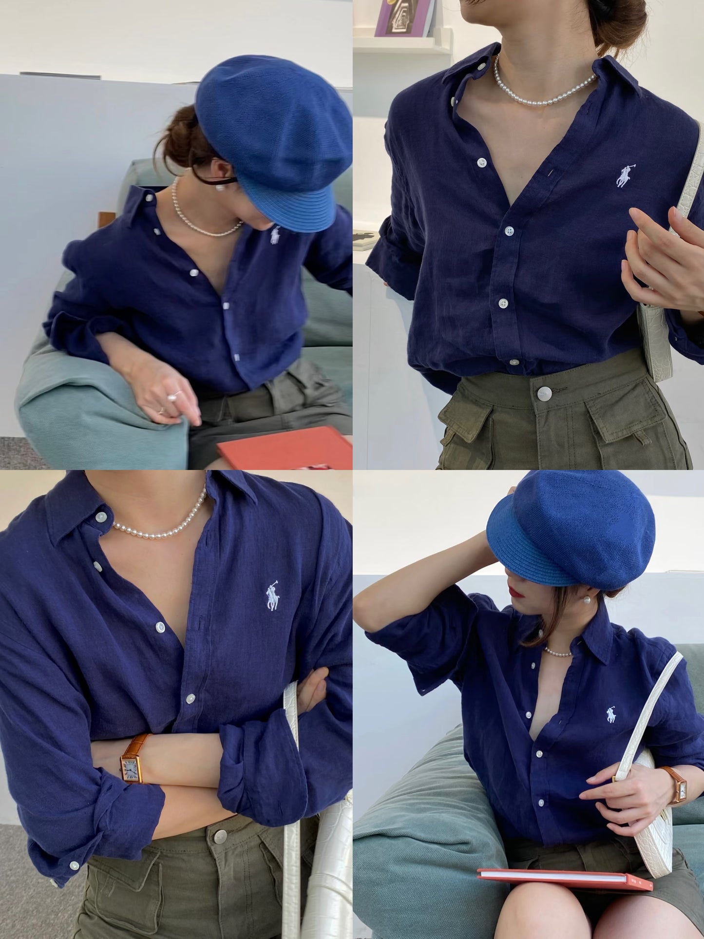Polo Classic Fit Linen Shirt