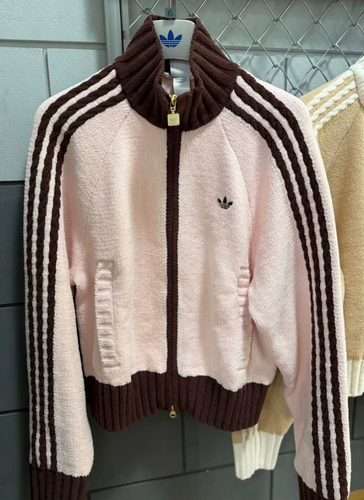 ADIDAS ORIGINALS KNIT TRACK TOP JACKET