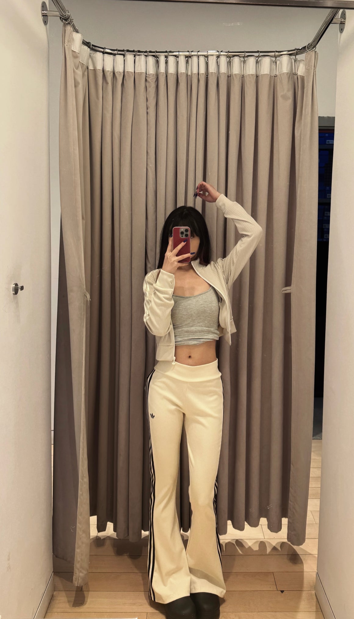 Adidas 喇叭褲