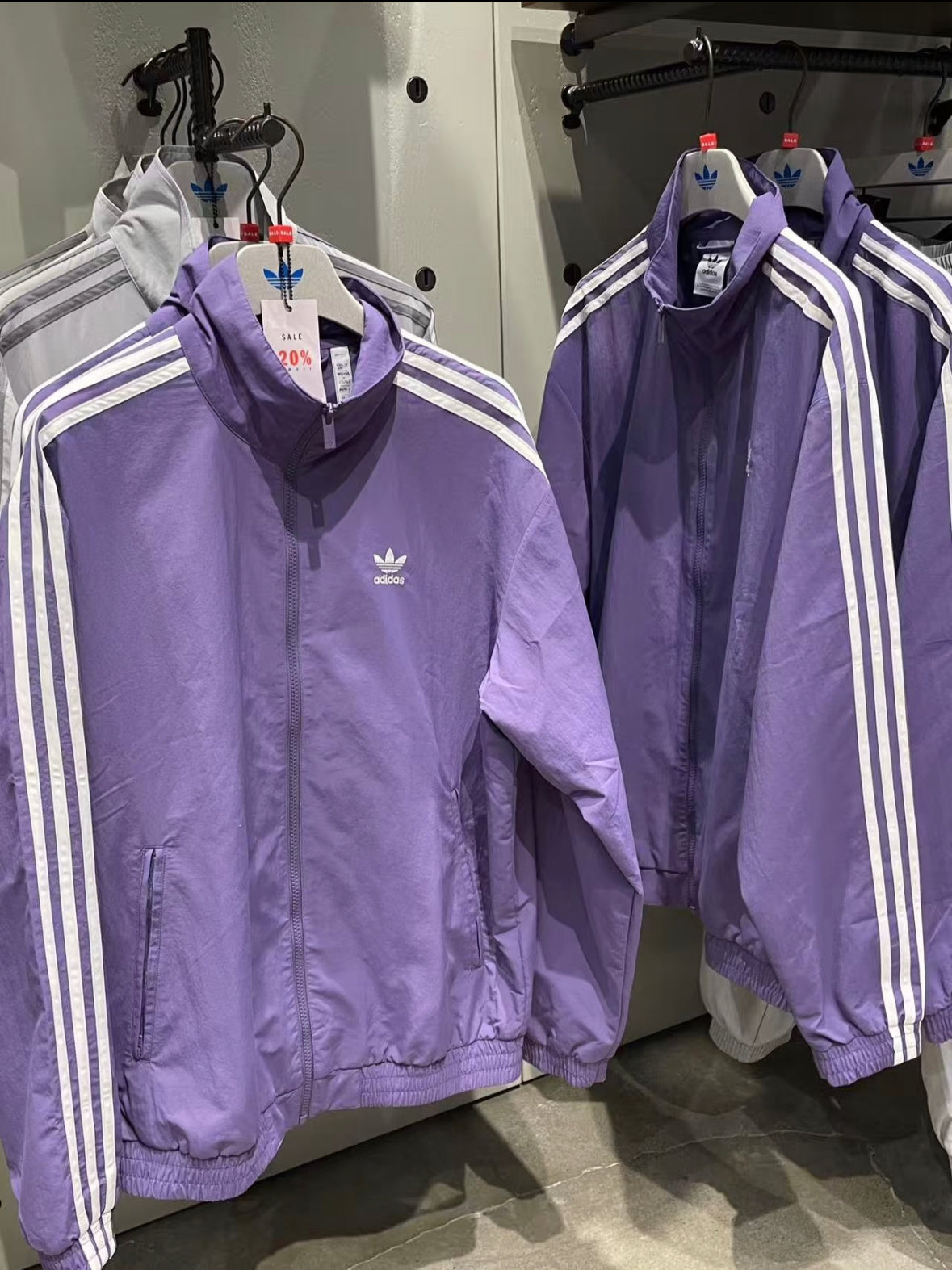 Adidas Lavender jkt